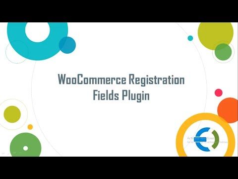 Custom Registration Fields for WooCommerce