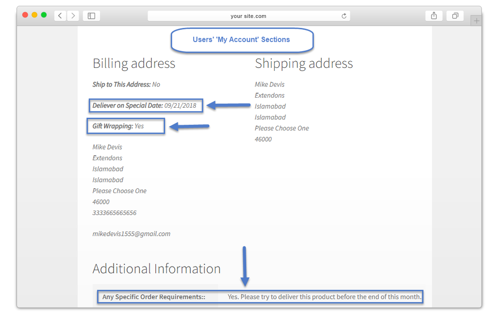 Custom Checkout Fields Manager for WooCommerce