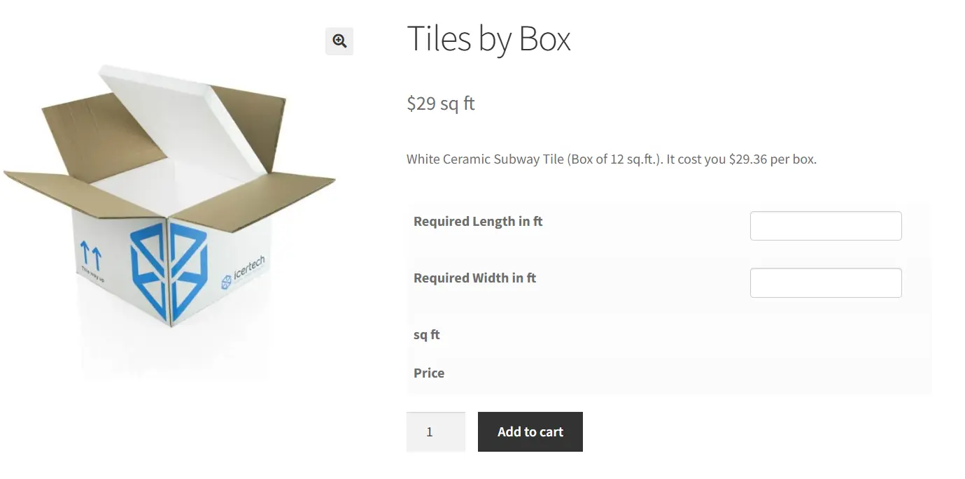 Measurement Price Calculator for WooCommerce