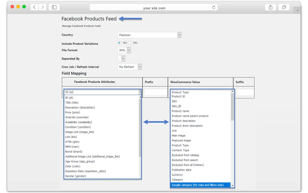 Product Feed Pro Plugin for WooCommerce