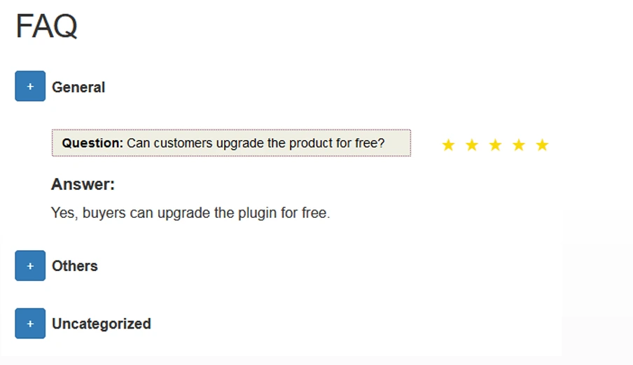 FAQ Plugin for WooCommerce - Product FAQ Tab