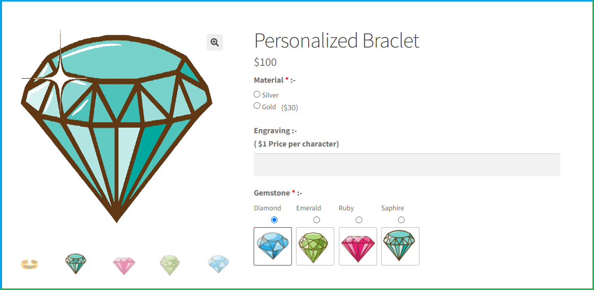 Custom Product Addons for WooCommerce