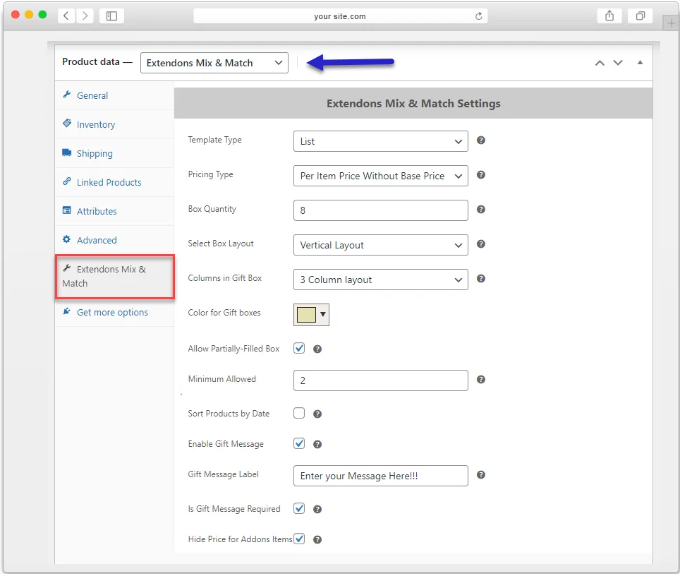 Mix and Match Products for WooCommerce